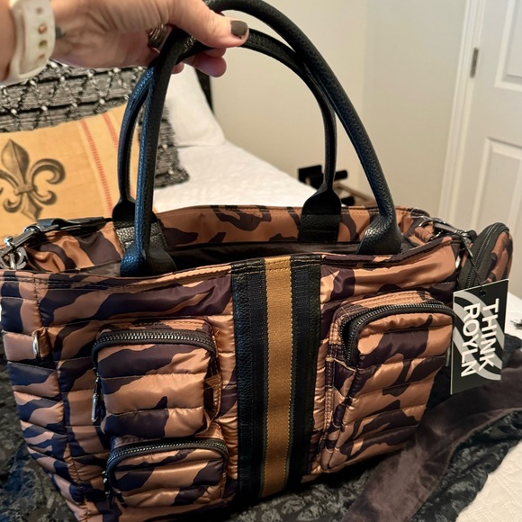 Think Royln saddle zebra tote - Picture 7 of 8